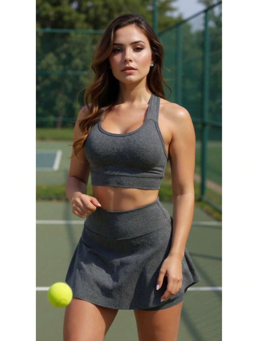 AKORIO MODAS Women Sports Sets - 灰色 - 查看 1