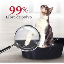 Nature's Miracle - para Gato - Absorbente - 2 Kg - Rápida Absorción - Sin Fragancia - Fácil de Limpiar - Controla los Olores Fuertes - 99% Libre de Polvo - Liviana - 1 - Ver 10