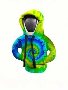1Pc Vibrant Tie-Dye Gear Shift Hoodie Cover - Suitable For Car Interior, Colorful Car Accessories & Decoration. Made Of Soft Polyester Fabric, It's A Stylish And Practical Car Gadget. Simply Slip It Over The Gear Shift During Installation, No Tools Required, For Easy Operation.