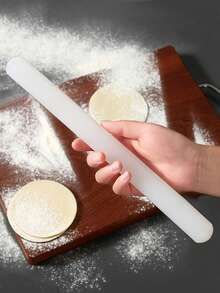 1 pieza Rodillo multiusos de PP, rodillo de masa antiadherente para pastelería, masa de empanadillas, hornear, uso comercial y doméstico