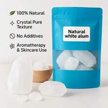 天然白明矾香味，天然香薰机，适用于空气净化、瑜伽、冥想，无羽毛，有助于净化和放松，是复活节、母亲节、圣诞节、万圣节和其他节日的完美选择 - 白色 - 查看 5