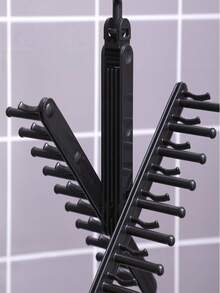 1pc Multi-Layer Tie, Scarf, Belt Display Rack, Convenient Storage And Showcase - Multicolor - View 5