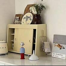 铁丝编织杂物收纳篮，家用壁挂式收纳篮，杂志报刊架（因焊接工艺，铁丝上难免有黑色痕迹） - 彩色 - 查看 3