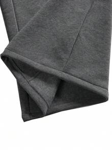 男士时尚口袋阔腿宽松休闲运动裤