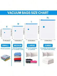 5 buc Sac de vidat convenabil, cu 1 pompă de aspirație, pentru organizator de casă, pilote, haine, îmbrăcăminte, pilote, pături, lenjerie de pat, Set de saci de depozitare în vid, Saci sigilați în vid, Sac de depozitare în vid, Sac de depozitare în vid, Saci de aer impermeabili prin compresie, economisind spațiu pentru călătorii, Organizatori de ambalare acasă