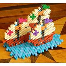 1000/2000/5000pcs 2.6mm Mini Fuse Beads Pixel Puzzle Iron Beads Melt Beads DIY High Quality Handmade Crafts - Beans - View 9