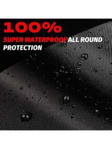 トゥインクルプールテーブル用ダストカバー、屋内および屋外プールテーブル用サンシェード、防水保護カバー、耐引裂性 - ブラック - チェックする 6