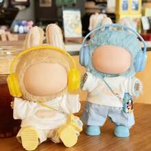 Ubranka dla lalek , świąteczne stroje dla lalek o wzroście 15,01-16,99 cm, urocze akcesoria do lalek Q Edition, interaktywne prezenty, świąteczne stroje dla lalek (lalka nie jest dołączona)