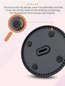 铝合金耳机支架，桌面耳机支架展示架，多功能设计耳机挂架，适用于耳机、耳机 - 彩色 - 查看 5
