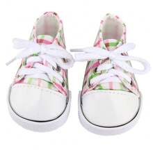 1 双 18 英寸重生婴儿娃娃鞋或袜子，可选雪地靴、皮靴、玛丽珍鞋、蝴蝶结鞋、漆皮鞋、凉鞋、心形鞋、帆布鞋、眉毛鞋、花鞋、尖头鞋、兔子鞋、布鞋、熊猫鞋、条纹袜 - 时尚可爱的娃娃鞋/袜子、儿童玩具娃娃配饰、万圣节、圣诞节礼物、圣诞袜填充物、节日派对、家居装饰、收藏品 - 娃娃鞋襪子 - 查看 26