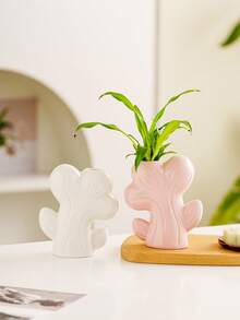 1 bucată vază în formă de copac, ornament decorativ pentru masă, artizanat ceramic, vază, stil desen animat, design creativ, aplicabil pentru cadou, festival, petrecere, casă, masă, decorare restaurant