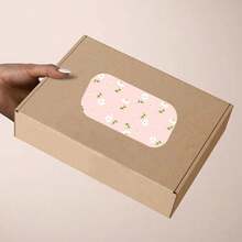 Custom Paper Box Stickers, Custom Sticker Patterns, Custom Floral Stickers, Christmas, Custom Sealing Stickers, Christmas, Mother's Day, Valentine's Day, Chinese New Year, Gift Sealing Stickers, Birthday Gift Sealing Stickers - Rounded Rectangle Stickers - View 6