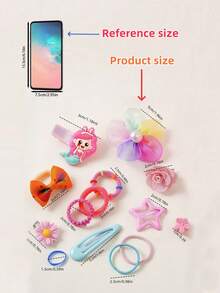 528 szt./804 szt./742 szt./782 szt./70 szt. Kolorowe spinki do włosów z kokardką, modne proste opaski do włosów, odpowiednie dla uczniów, do gumek do włosów, do użytku codziennego i na imprezy (bez pudełka - woreczek OPP)