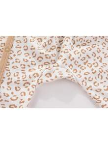 3件套女婴0-12个月草莓印花长袖婴儿连体衣100%纯棉柔软新生儿衣服秋冬 - 彩色 - 查看 8