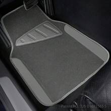 Waterproof Universal Fit Car Floor Mats, Car Mats Fit SUV,,Sedans, Trucks,Set Of 4pcs Car Carpet With Driver Heel Pad (All Gray) - Pink - View 6