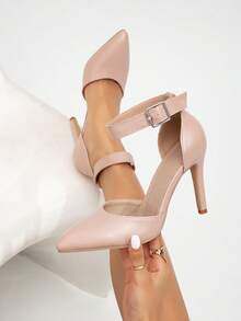 Women's New Sexy Comfortable Versatile Office Wear Minimalist Pointed Toe Stiletto High Heel Pumps