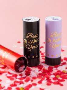 1/5/10 buc Confetti Poppers, Tuburi de flori cadou colorate cu răsucire manuală, Confetti pentru petrecere de absolvire, Petrecere de nuntă, Ziua Mamei, Decorațiuni de absolvire, Decorațiuni pentru dezvăluirea genului, Decorațiuni de ziua de naștere, Favoruri de petrecere, Decor cameră/Decor casă (Nu îndreptați tubul de lansare spre persoane sau obiecte)