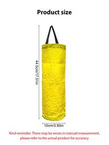 3pcs Kitchen Wall Mounted Storage Bag, Grocery Bag Holder, Mesh Hanging Storage Bag Dispenser, Foldable Garbage Bag Organizer, High-Capacity Shopping Bag Sorting Hanging Bag