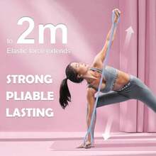 Figure 8 Resistance Band, Elastic Band, Stretch Bands, For Arm,Shoulder, Back,Leg Stretching, Upper Body Workout Equipment, Portable Home Office Elastic Ropes For Yoga, Pilates