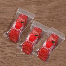 300pcs/Pack, 100pcs/Pack Plastic Mini Self-Sealing Storage Bags, Assorted Patterns Resealable Bags, Suitable For Organizing Small Items, Storing Earrings, Necklaces, Decorative Stones And Plant Seeds, Crafting And Experiments, Holiday Small Gift Packaging - Multicolor - View 21