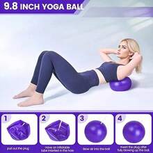 Pilates Essentials Kit Women, 2025 New Better Me Pilates Kit, 13 Piece Home Pilatess Equipment, Home PilatesKit Women Better Me, Hip Exercise Band Yoga Ball Long Resistance Bands - Rosa - Ver 3
