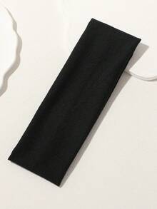 6 件/1 件女士纯色弹力运动头带，吸湿排汗，时尚瑜伽跑步日常佩戴发饰冬季围巾保暖发带女士头巾 - 6PCS多色 - 查看 7