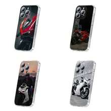 Custodia per telefono MOTO Bike D-Ducati per iPhone 17, 16, 15, 14, 13, 12, 11 Plus, Pro, Max, Plus, E, SE4, Mini, cover trasparente, custodia per iPhone 17, custodia per iPhone 17 Pro, custodia per iPhone 17 Pro Max - Z3 - Visualizzare 2