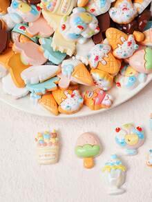 Juego de 48 piezas: 24 imanes divertidos para refrigerador + 24 accesorios. Pegatinas decorativas. Calcomanías 3D. Pegatinas creativas. Pegatinas de alimentos realistas. Decoraciones de alimentos surtidos. Calcomanías creativas para la cocina, el hogar y la pizarra blanca - Diseños divertidos y realistas.