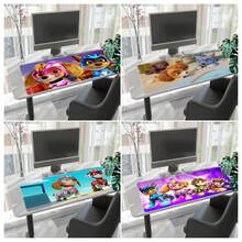 1pc  Cartoon Characters Printed XXL Mousepad, Multi-Functional Desk Mat For Gaming, Office, And PC, Soft Rubber Material With Non- Base, Smooth Surface, Perfect Gifts For Kids,  Fans, Family And Friends, Mouse Pads For Desk