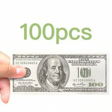 20PCS 3*1.2cm Mini $50 Props,100PCS 11.6*4.8cm Small Size 100 Dollar Prop Paper,100PCS Regular Size $10, $20, $50, New And Old $100 Prop Paper, Simulated Dollar Prop Paper, Prank Props, Magic Movie Prop Paper, Collectible Commemorative Display Prop Paper, Birthday Holiday Gifts, Halloween, Christmas Dollar Prop Gifts, Dollar Prop Decoration