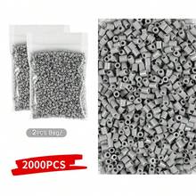 1000/2000/5000颗2.6毫米迷你熔丝珠像素拼图铁珠儿童熔珠DIY高品质手工礼物益智玩具 - 拼豆豆 - 查看 37