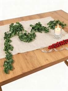 1/3/6/12/24/84 szt. Sztuczny bluszcz z liśćmi, 158 stóp, odpowiedni do dekoracji sypialni, sztuczny wieniec bluszczowy, sztuczne liście bluszczu, sztuczny wieniec z zieleni, wisząca winorośl, do dekoracji pokoju, dekoracja ścienna na wesele, dekoracja do wewnątrz/na zewnątrz, dekoracja noworoczna, dekoracja walentynkowa - Zielony - Zobacz 6