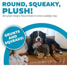 Outward Hound, Hedgehogz Plush Dog Toy, Medium - 毛絨狗刺猬 - 查看 3