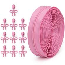 1 套 - 177.16 英寸拉链，带 10 个蝴蝶拉链头，多色拉链，带配套蝴蝶拉链头，适用于服装、箱包、手工 DIY、缝纫替换 - 套裝 - 查看 14