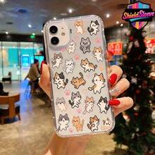 Cute Pixel Art Cat Transparent Phone Case For IPhone 16 Pro Max, Compatible With 16, 15 Pro, 14 Plus, 13, 12 Pro, 11 Pro Max, X, And XS Max, Perfect For Young People And Cat Lovers. - 透明的 - 查看 3