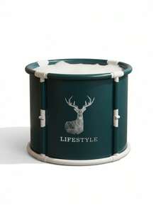 1pc Portable Foldable Bathtub For Adults, Ice Bath Hot & Cold Soaking Tub, Outdoor Indoor Spa Tub, Freestanding Soaking Tub With Temperature Retention, Shower Tub Bathroom Bathroom Accessories Bathroom Tools