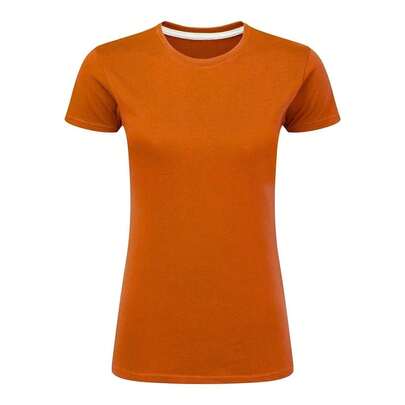 SG Womens/Ladies Perfect Print Tee (Orange)