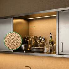 1 cuộn vải tự dính 100% lanh nguyên chất - Vải thủ công DIY thích hợp để trang trí nhà cửa, dán tường, khăn trải bàn, làm thủ công - Vật liệu tự nhiên - Nhiều màu - Xem 6