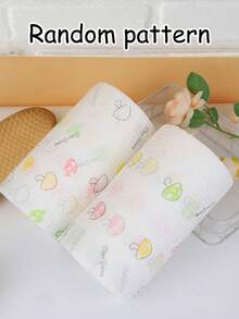 100 piezas/rollo Papel de cocina absorbente y grueso de estilo holgado para uso húmedo y seco, toallas de papel de cocina, accesorios de limpieza, toallas de papel absorbentes, toallas de papel a prueba de aceite para vajilla, papel de cocina, suministros de cocina, suministros para fiestas de Navidad, suministros de limpieza del hogar, adecuado para cocinas, restaurantes, fiestas, reuniones, viajes, regalos familiares, regalos para el hogar (patrón aleatorio) - Multicolor - Ver 13