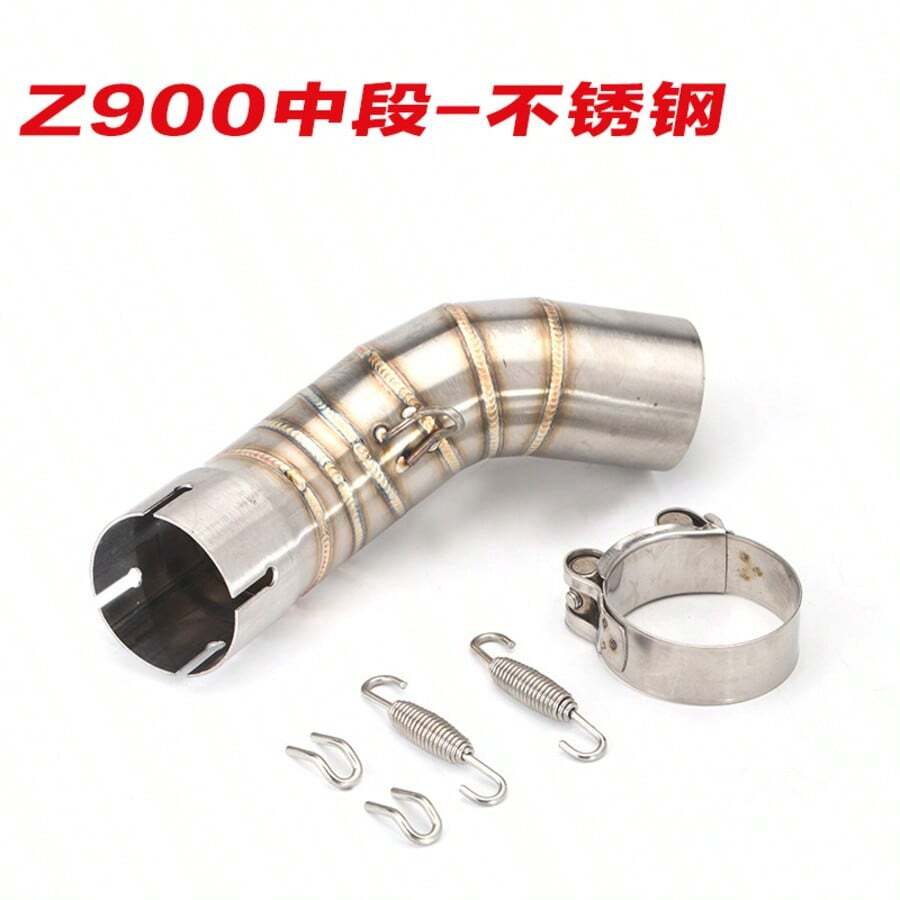 Bộ chuyển đổi ống xả giữa cho xe máy Kawasaki Z900, ống xả giữa Z900 - A - Xem 1