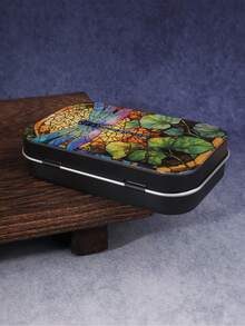 1 Piece Of SMT Tinplate Storage Box, Tobacco Box, Multifunctional Desktop Storage Box