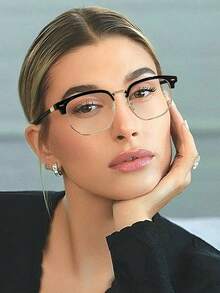 一副女士半框轻便眼镜，适合电脑、阅读、游戏、电视和智能手机使用。 - 彩色 - 查看 13