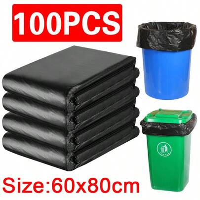 Black Rubble Sacks Builders Rubbish Waste Heavy Duty Strong Bags Large T