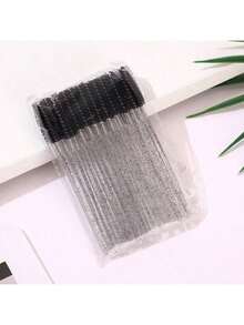 50 Stücke/Set Einweg-Wimpernverlängerungs-Bürsten, professionelle Make-up-Werkzeuge für Mascara und Augenbrauenpflege, geeignet für Salon und Heimgebrauch - Spiralförmiger Augenbrauenkamm, Make-up-Pinsel mit festem Kristallgriff und weichen Polyesterbristles, für Wimpernverlängerung, Augenbrauenpflege und Make-up-Anwendung - alkohol- und ölfreie Formel, ideal für Kosmetik- und Schönheitsprodukte, ohne Strom oder Batterie erforderlich