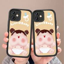 Cartoon Baby Phone Case For IPhone 16 15 14 13 12 11 Pro Max 16 15 14 12 13 XR 7 Plus XS 8 SE - Y1 - View 5