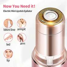 Wireless Facial Hair Removal Device And Full Face Hair Removal Device, Suitable For Home And Travel Hair Removal - Suitable For Sensitive Skin, Can Be Used On Face, Chin, Lips, Bikini Line, Forehead, Eyebrows, Jawline, Neck And Other Areas.