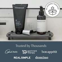 Dorai Home Sink Caddy – Water-Absorbing Stone Tray For Sink, Stainless Steel Feet, Fast-Drying, Sandstone - ColorB - 查看 6