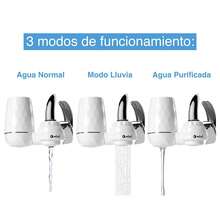 PURA SOMOS AGUA| Purificador de Agua Mini, filtro de agua para casa directo al grifo, roscado, Agua sin Cloro ni Olores ni Sabores.Mantenimiento cada 12 Meses, olvídate de los garrafones - Cerámica - Ver 9