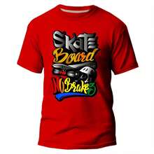 RADICAL SKEITISTA STREETWEAR T-SHIRT MEN'S SHIRT 100% COTTON UNISEX - 灰色 - 查看 6