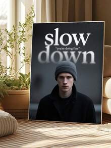 Obra de arte minimalista, pintura sin marco, adecuada para decoración de dormitorio, sala de estar, póster de pared, retrato simple, mural de pasillo, adhesivos de pared resistentes al agua y al aceite, decoración de pared, decoración de dormitorio, decoración de cocina, decoración del hogar